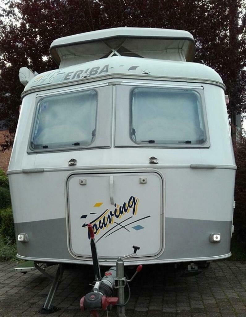 Eriba Touring gezocht, Caravans en Kamperen, 750 - 1000 kg, Particulier, Eriba, Tot 4 meter