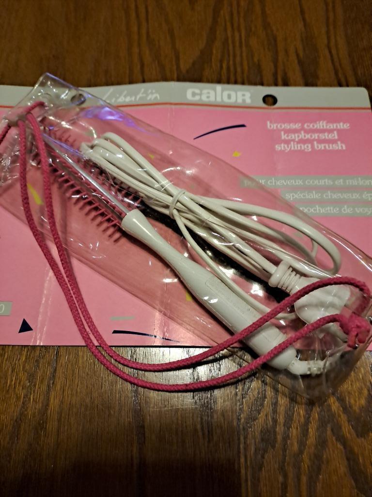 CALOR  styling brush / Kap - Krulborstel met reisetui ., Ophalen of Verzenden, Zo goed als nieuw
