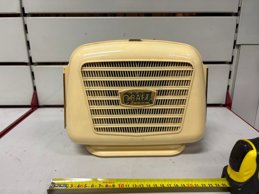 Vintage CRAFT L.R.E. Luidspreker - 50s - Retro decor/TSF, Ophalen of Verzenden