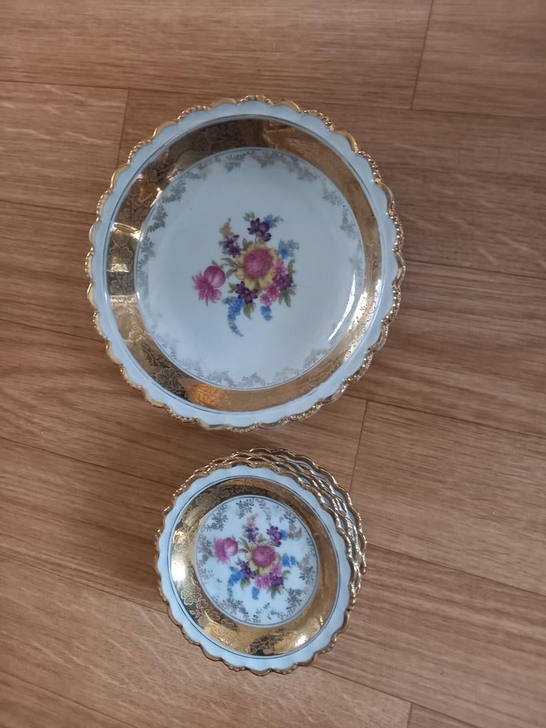 FRAAIE BLOEMENBORDJES, Ophalen of Verzenden