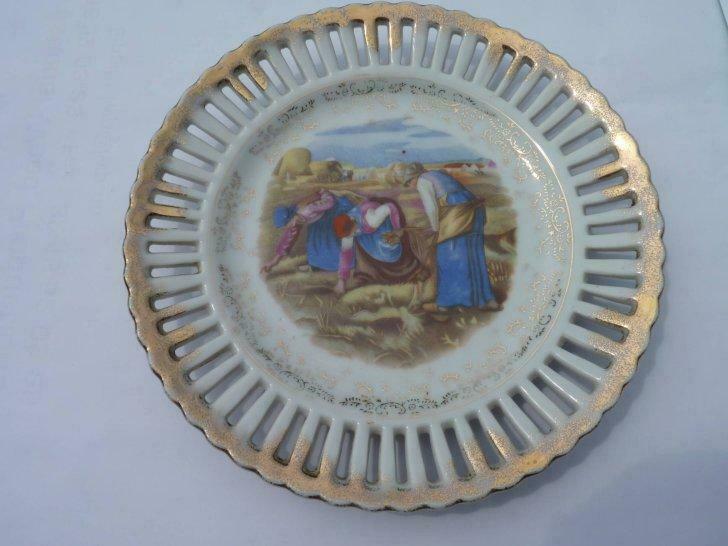 Twee borden Angelus., Ophalen