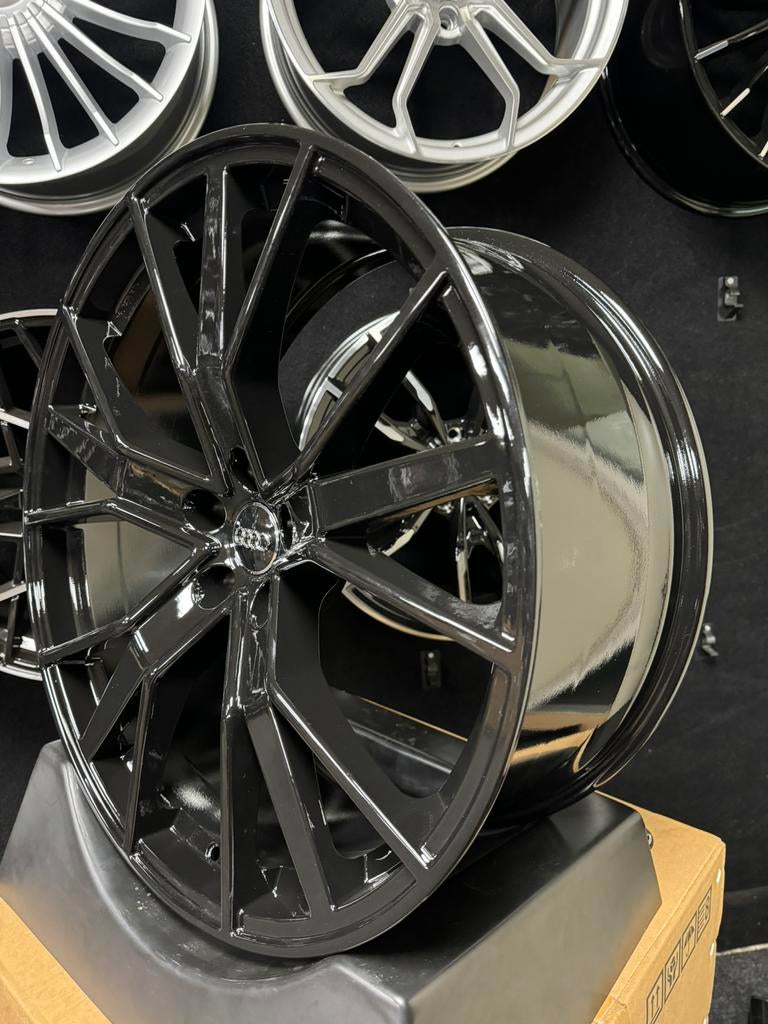 22 inch velgen voor Audi SQ7 RS look 5x112 A6 A7 A8 Q5 Q7 ET, Neuf, Enlèvement ou Envoi, Véhicule de tourisme, Autres dimensions