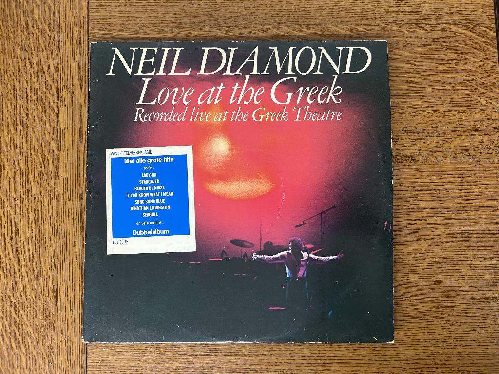 Dubbel-LP Neil Diamond „Love at the Greek” CBS, Ophalen of Verzenden, Gebruikt, 12 inch