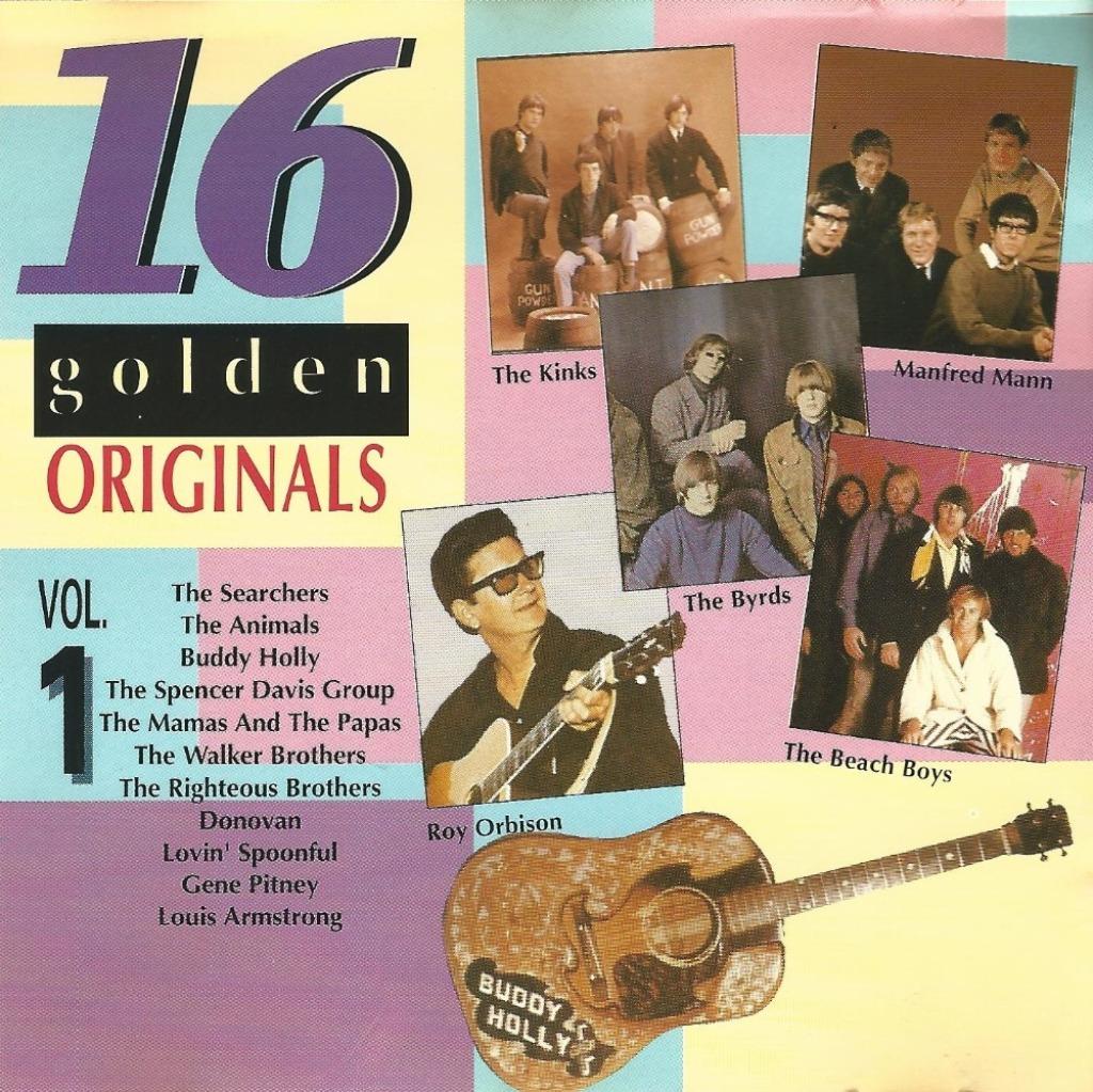 CD * 16 GOLDEN ORIGINALS, Envoi, Comme neuf