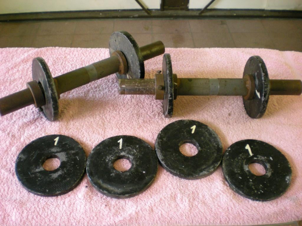 2 metalen oefenhalters, Ophalen, Gebruikt