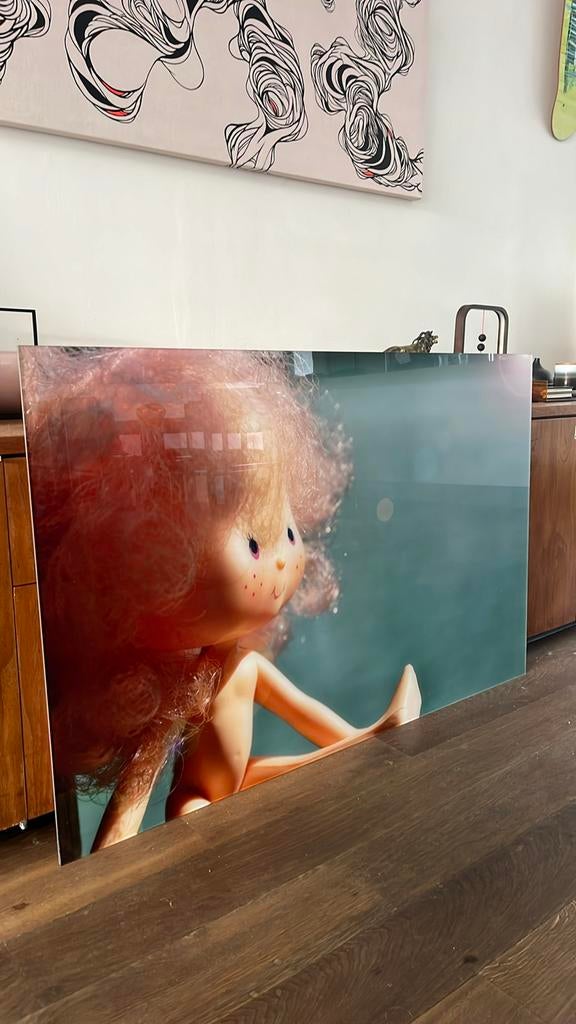 Grand tableau photo sous Diasec plexi, Enlèvement