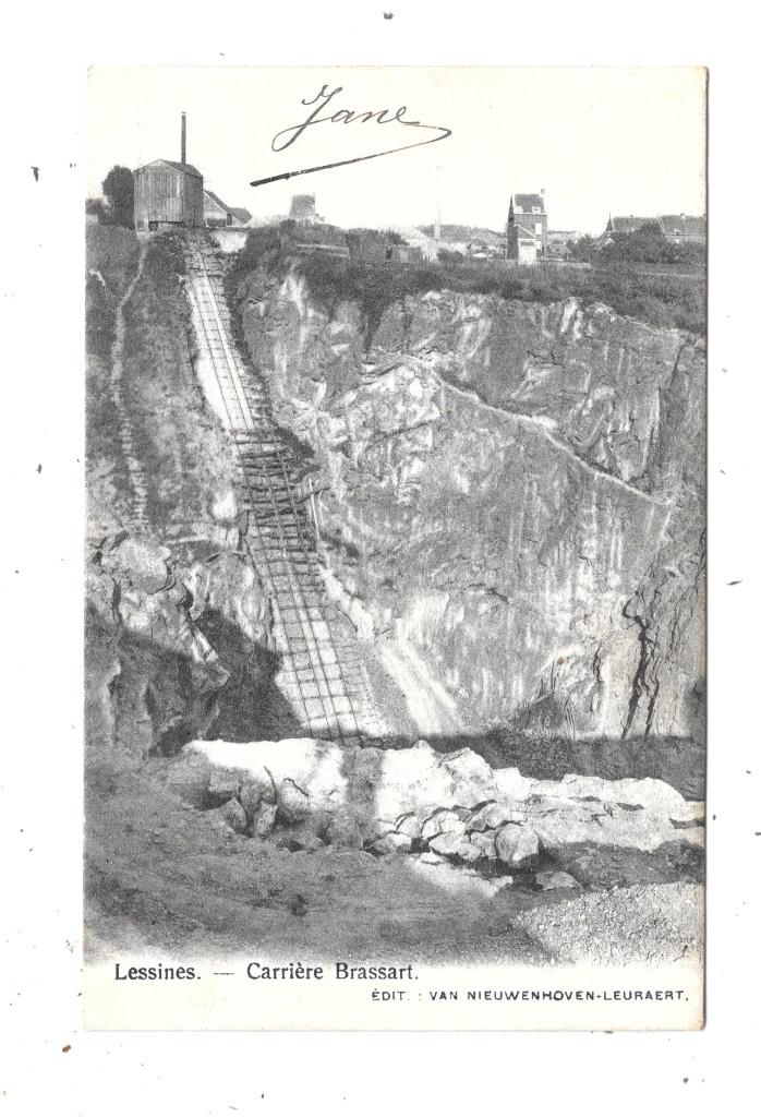 Lessines NA94: Carrière Brassart 1902, Collections, Envoi, Avant 1920, Affranchie, Hainaut