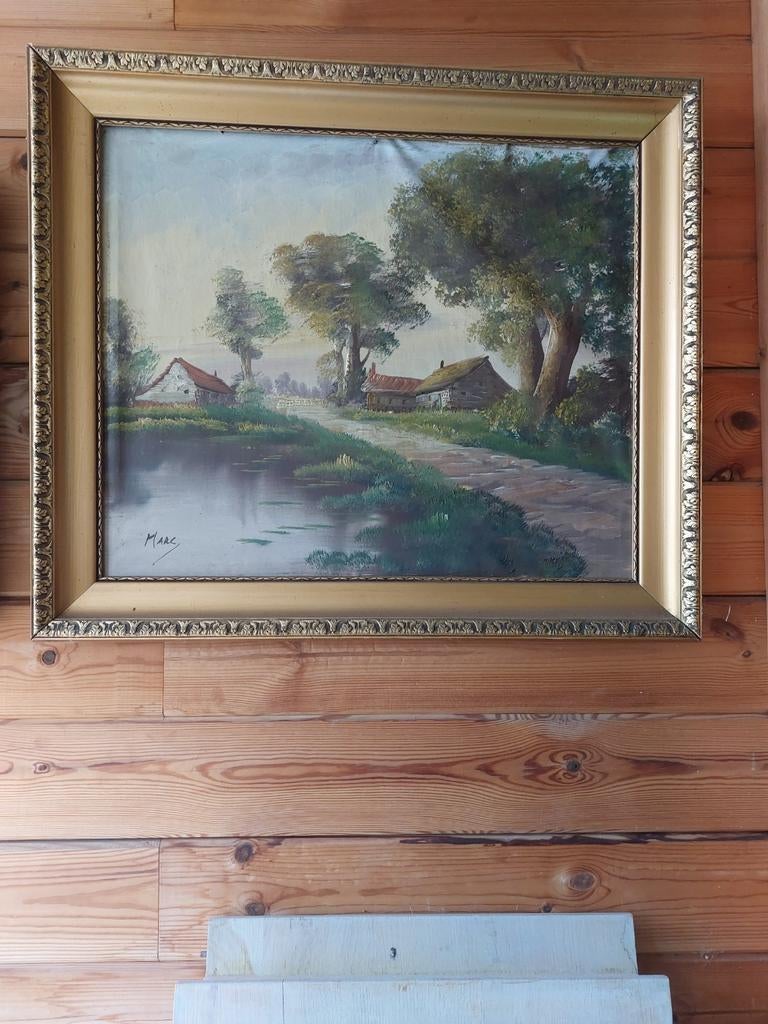mooie schilderij, Ophalen