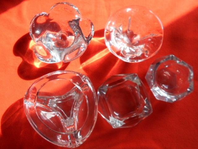 lot 12 stuks kristal, val st lambert, daum enz, Antiek en Kunst, Ophalen of Verzenden