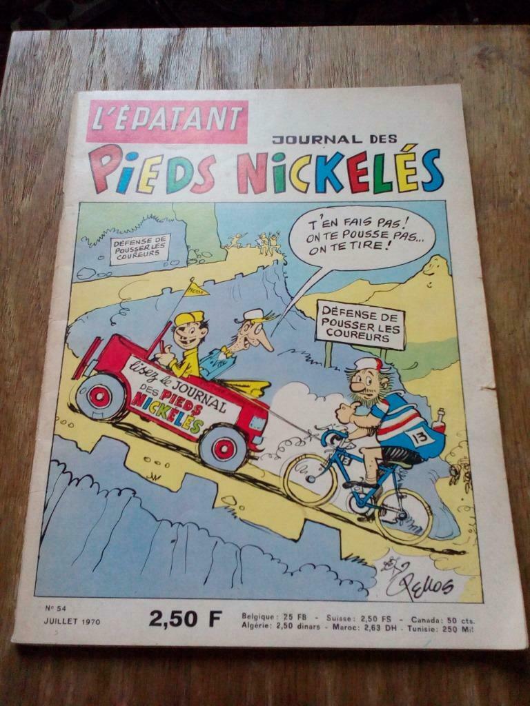 L'épatant journal des Pieds Nickelés, Une BD, Enlèvement ou Envoi, Utilisé