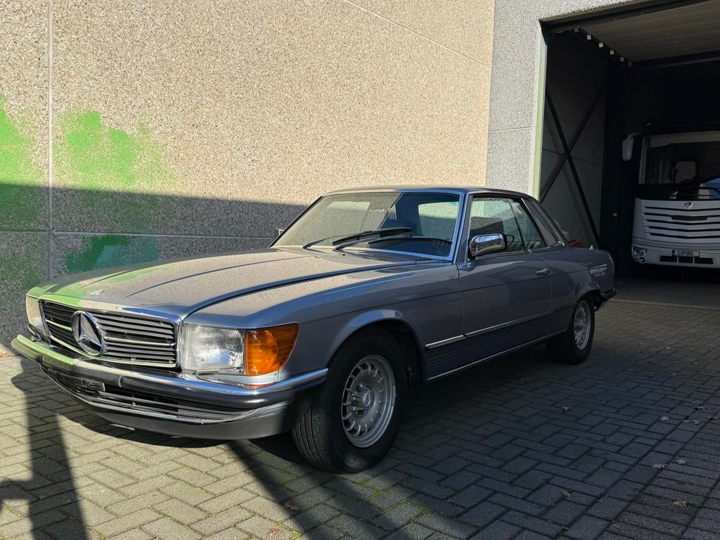 Mercedes 500 slc, Auto's, Automaat, 4 zetels, Bedrijf, Blauw