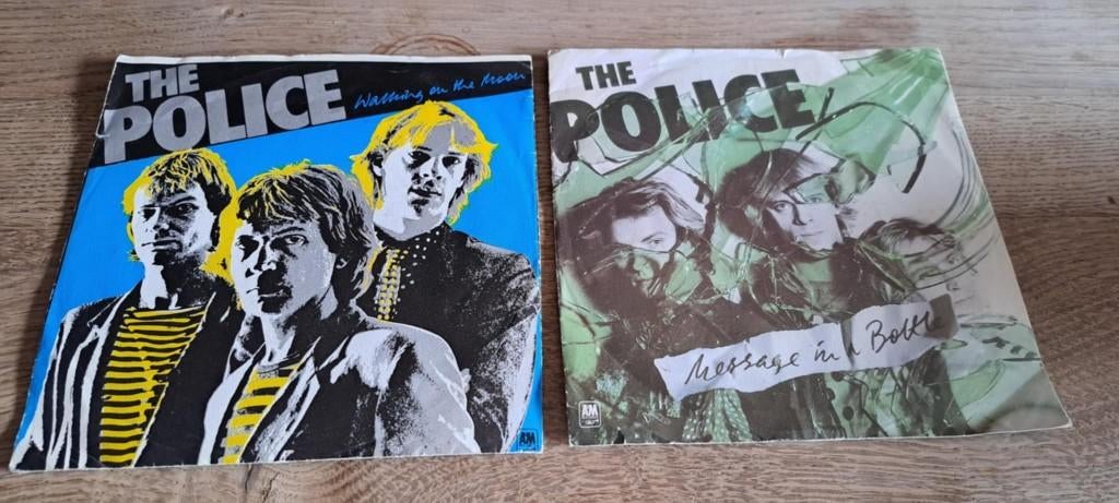 The Police:  "lot de 45 tours" (2), Ophalen of Verzenden