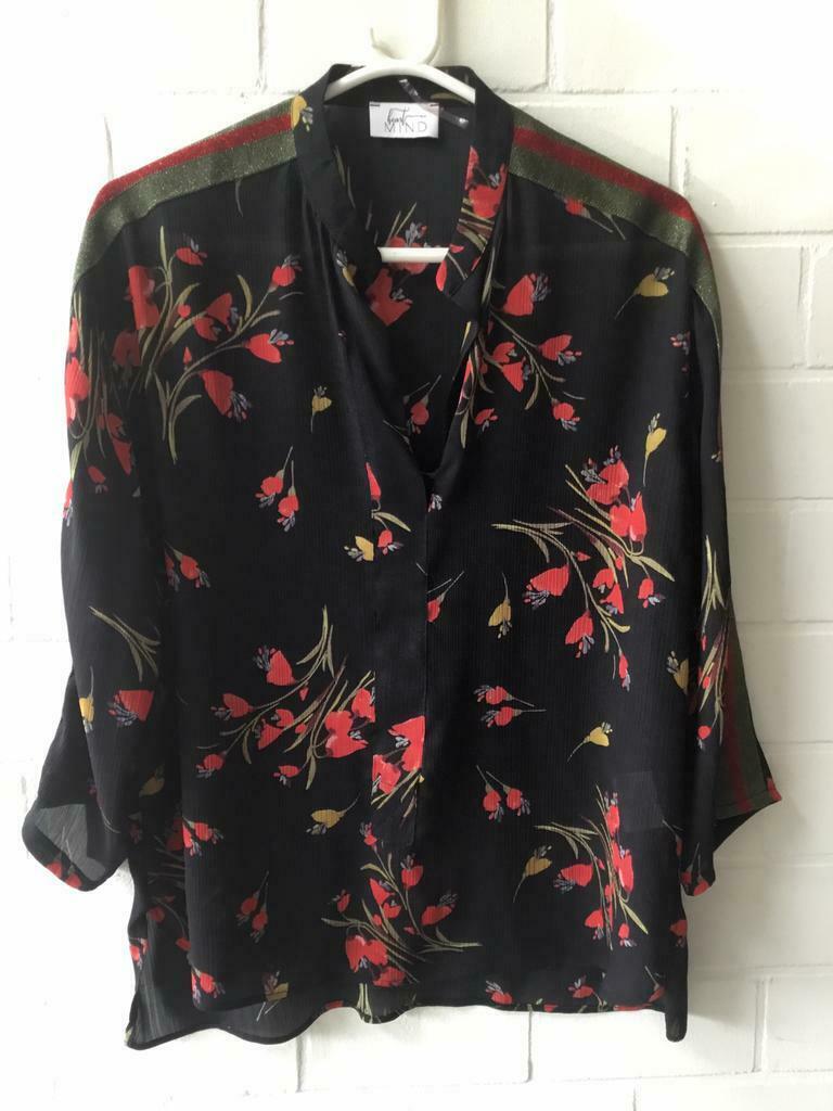 Blouse HEART MIND, Maat 38/40 (M), Zwart, Ophalen of Verzenden, Heart Mind