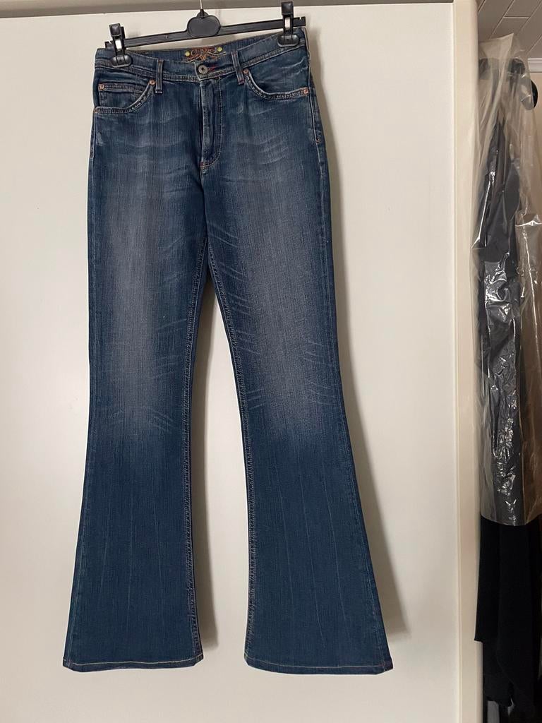 5 pocketjeans met wijde pijpen van Cimarron, Neuf, Enlèvement ou Envoi, Cimarron, W30 - W32 (confection 38/40)