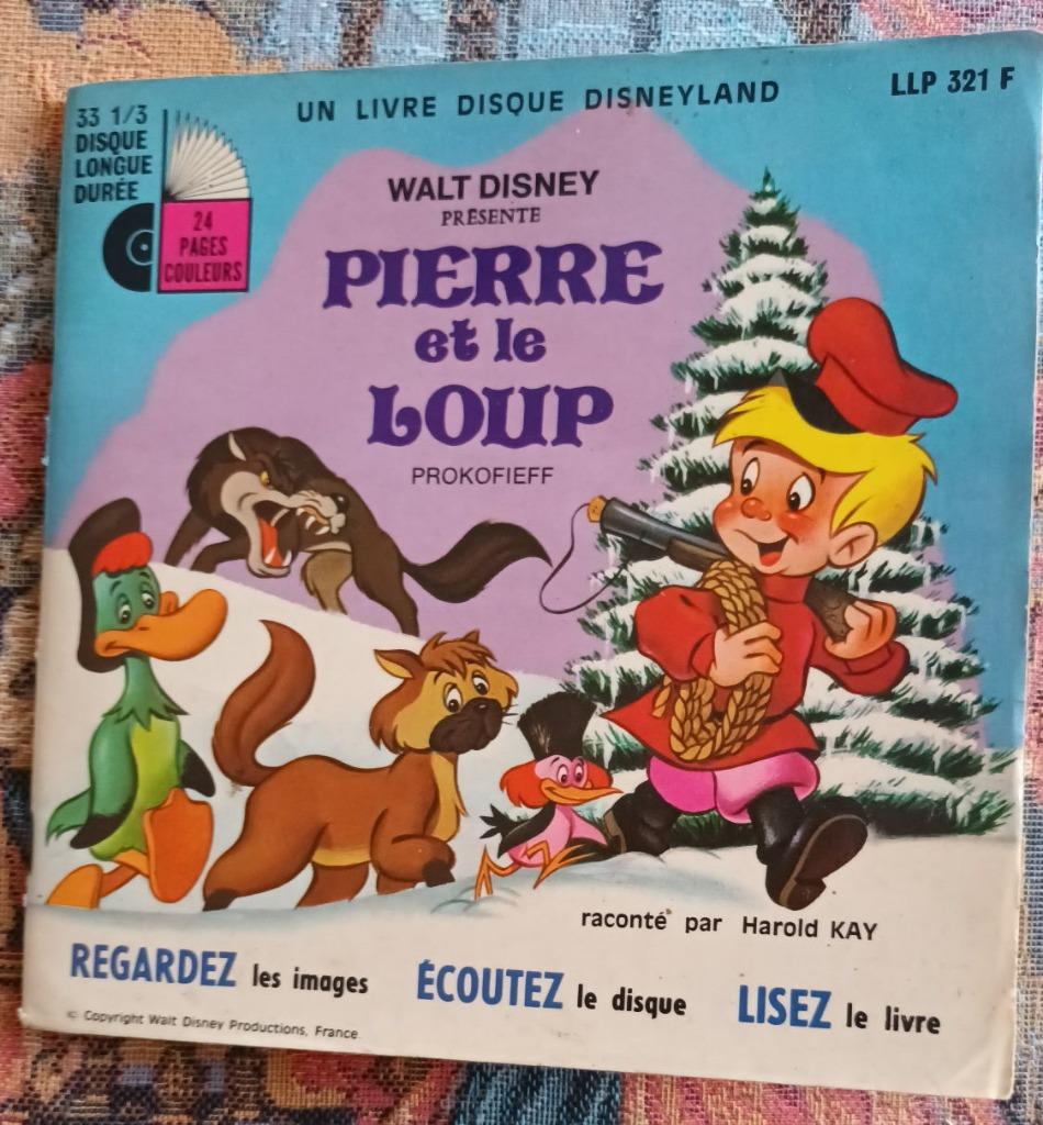 disque vinyl 33 tours Pierre et le loup + livret de 24 pages, CD & DVD, Enlèvement ou Envoi, Utilisé