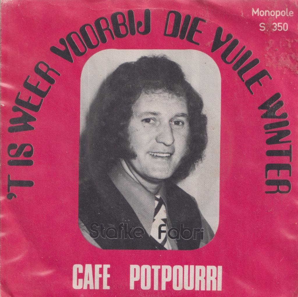 Stafke Fabri – Het is weer voorbij die vuile winter / Cafe P, CD & DVD, Vinyles Singles, Utilisé, Single, En néerlandais, 7 pouces