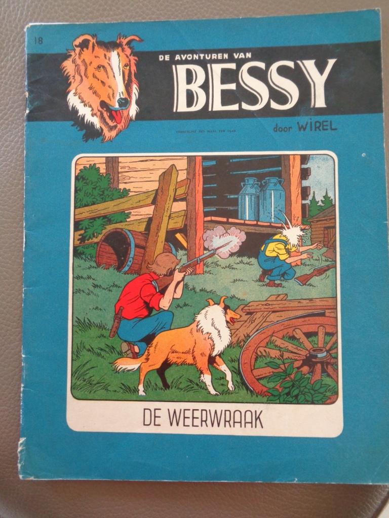Bessy 18 - De weerwraak - 2e dr. 1957, Livres, BD, Enlèvement ou Envoi