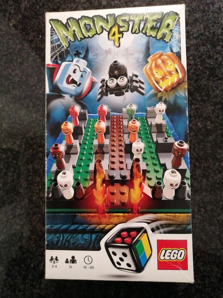 Lego monster gezelschapsspel, Ophalen of Verzenden, Zo goed als nieuw