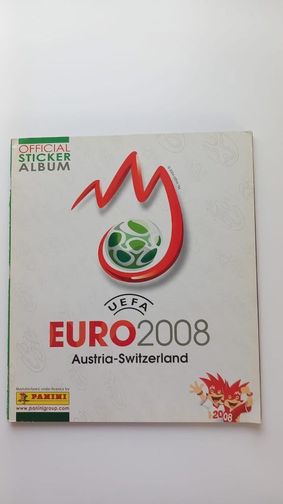 Panini Euro 2008 Austria - Switzerland, Ophalen of Verzenden, Zo goed als nieuw, Stickers en Plaatjes