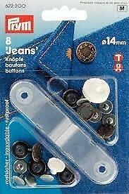 8 jeansknopen 14 mm design: laurierblad Prym622200, Hobby en Vrije tijd, Naaien en Fournituren, Ophalen of Verzenden, Nieuw