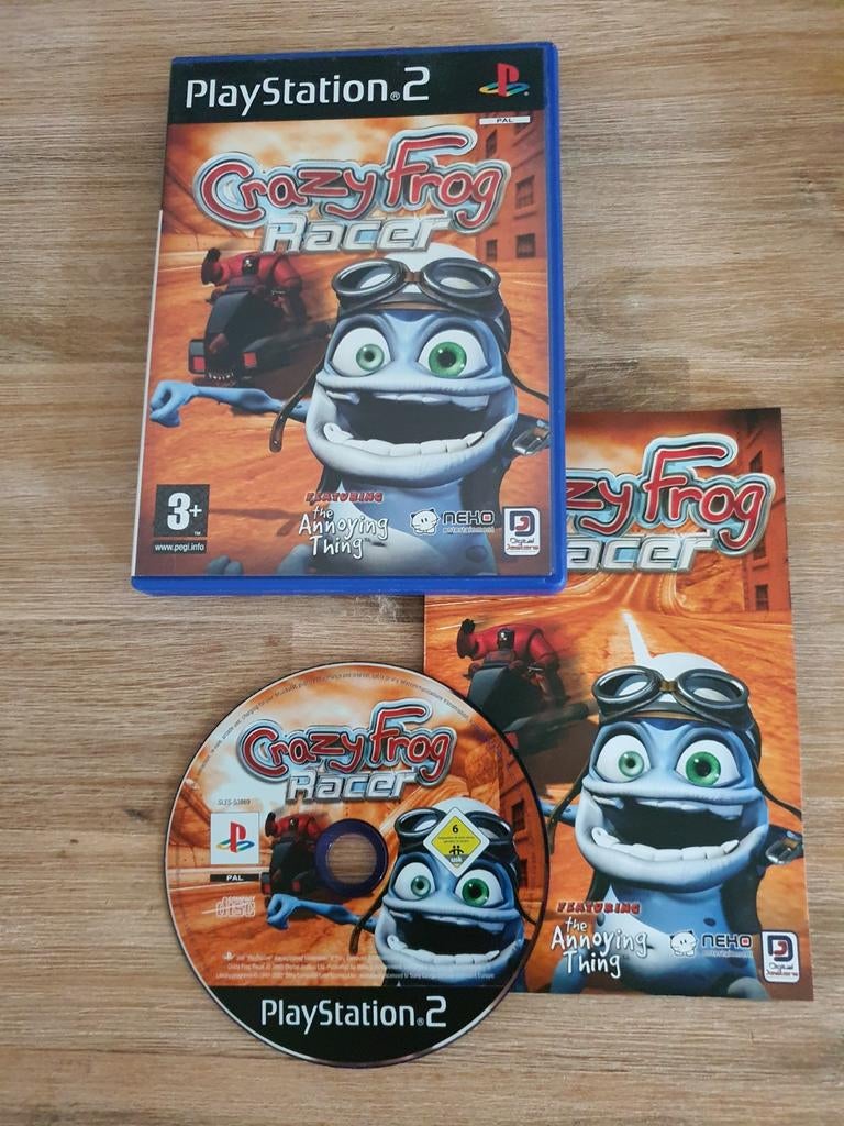 Ps2 crazy frog, Ophalen