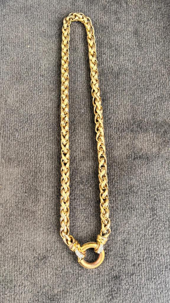Collier doré, Enlèvement, Utilisé, Or