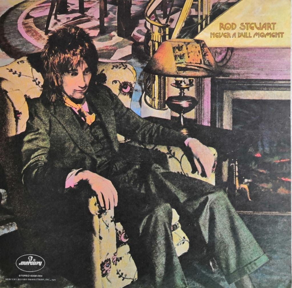ROD STEWART - Never a dull moment (LP), Ophalen of Verzenden, Zo goed als nieuw, 12 inch, Poprock