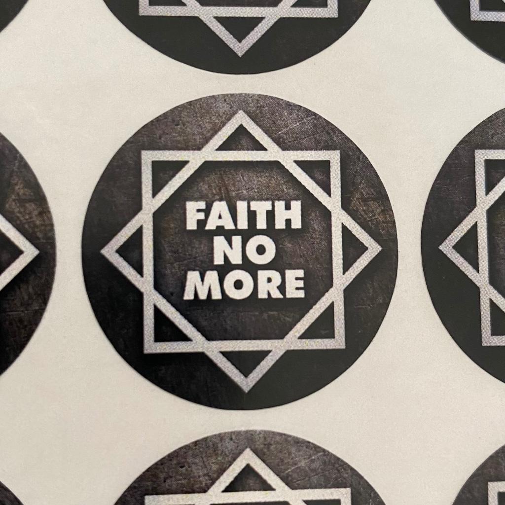 Faith No More stickers - 10 stuks, Ophalen of Verzenden, Nieuw, Meerdere stickers
