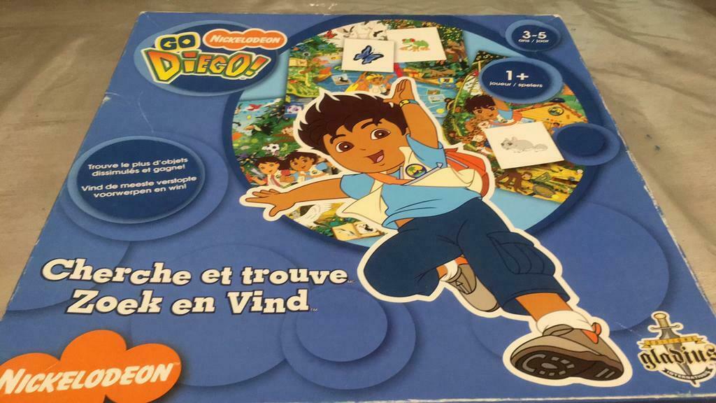 Jeu Nickelodeon Diego Cherche et trouve, Utilisé