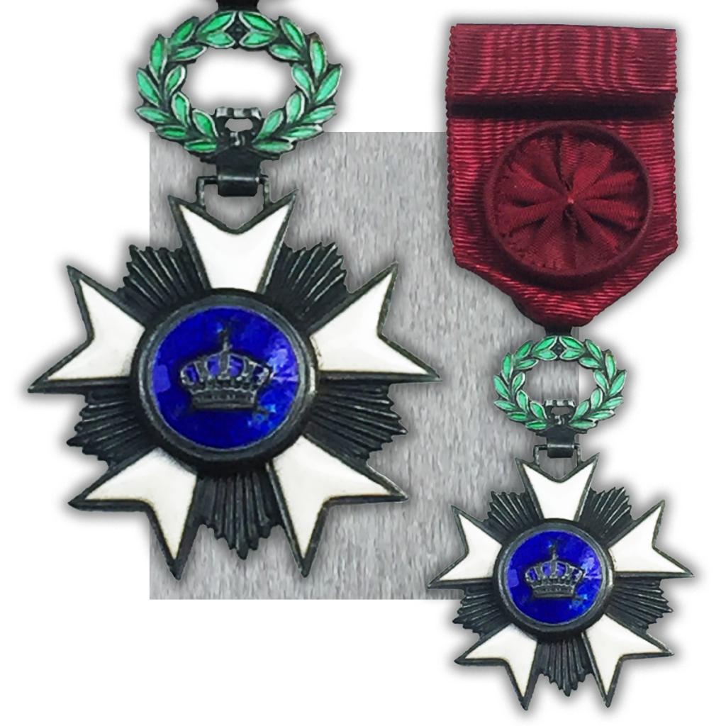 ABL RARE: OFFICIERSORDE VAN DE BELGISCHE KROON ORIGINEEL, Verzenden