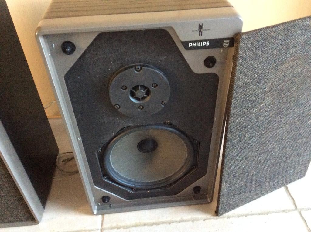 Luidsprekers Philips 22AH463/01R   H42cmX B 26cmXD24cm, Ophalen of Verzenden, Zo goed als nieuw, 60 tot 120 watt, Philips
