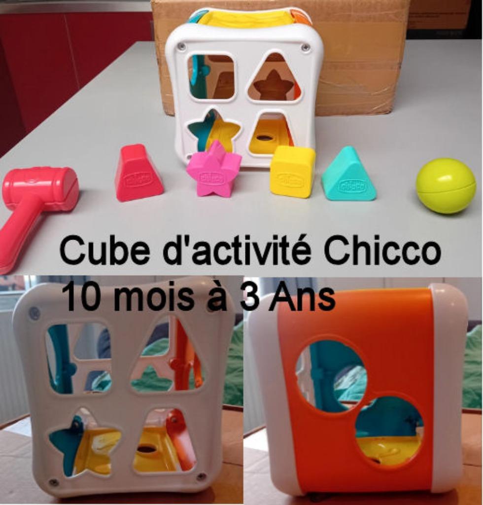 Chicco Cube à formes 2 en 1, Enlèvement ou Envoi, Utilisé, Découverte