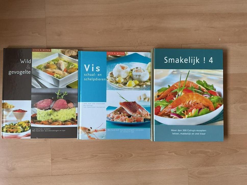 3 kookboeken Colruyt, Boeken, Ophalen, Zo goed als nieuw