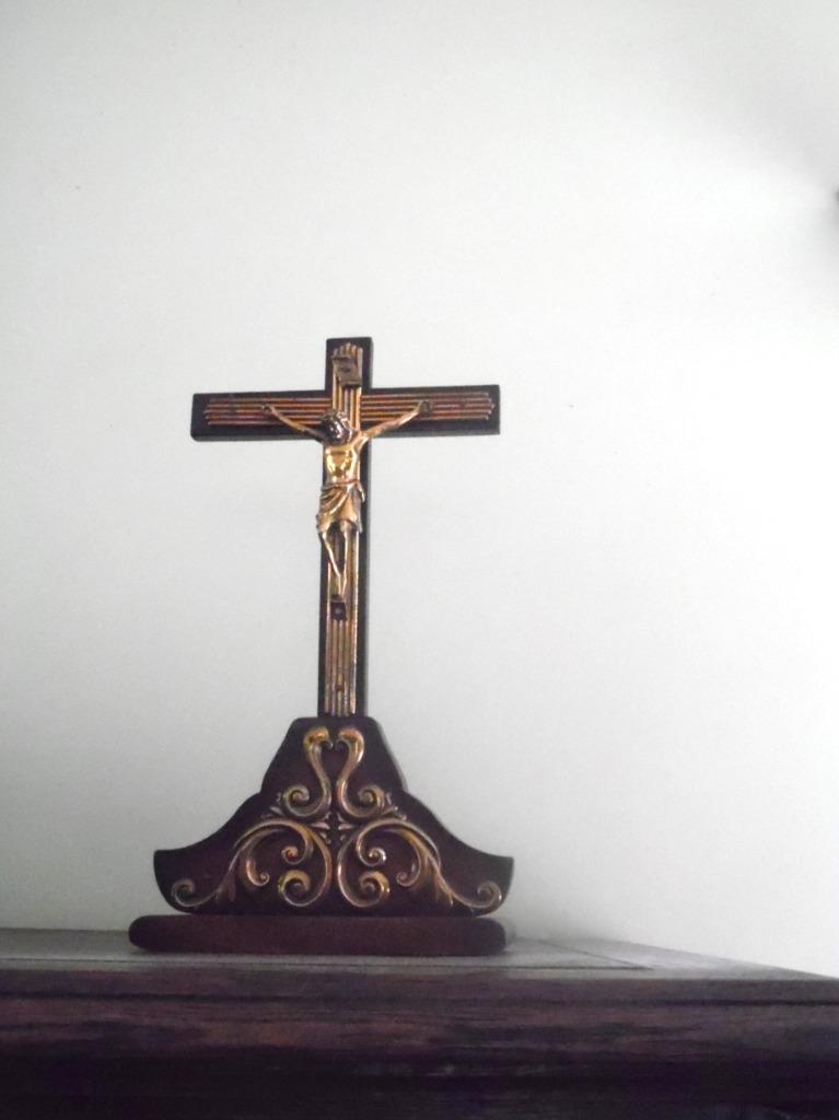 crucifix, Antiek en Kunst, Antiek | Religieuze voorwerpen, Ophalen of Verzenden