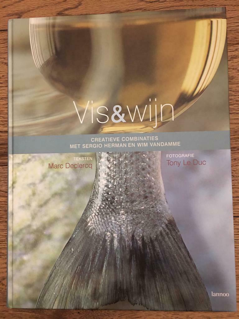 Met Sergio Herman en Wim Vandamme Vis&wijn, Boeken, Ophalen of Verzenden, Zo goed als nieuw, Sergio Herman