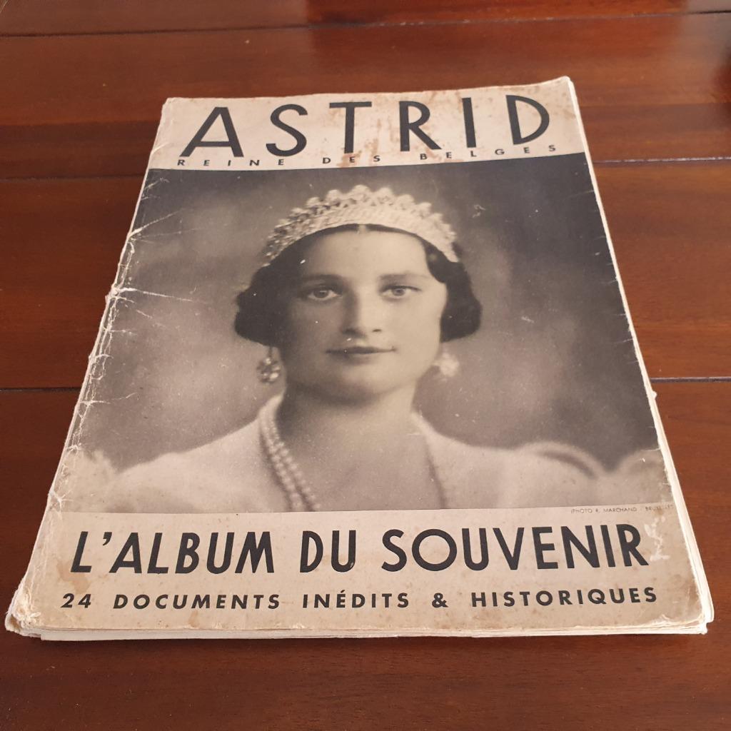 Astrid L'album du souvenir, Ophalen of Verzenden, Gebruikt, Kaart, Foto of Prent