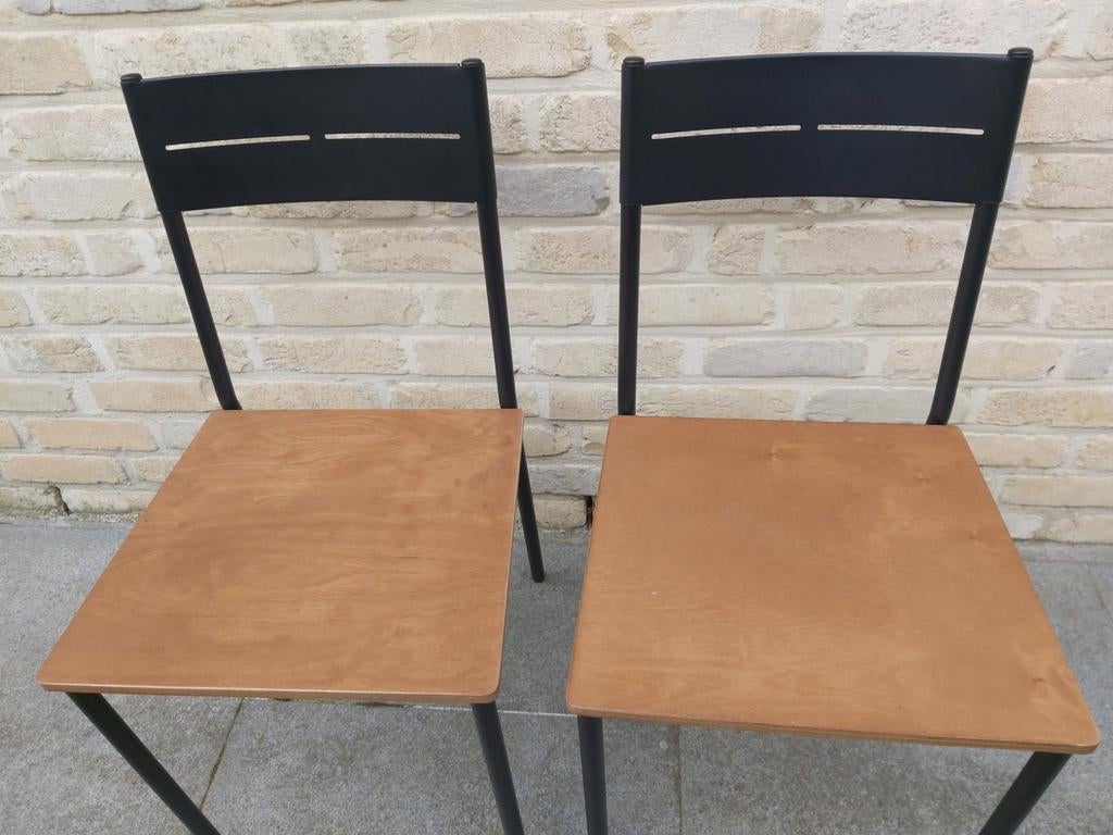 Ikea sandsberg lot 2 chaises, Enlèvement, Comme neuf