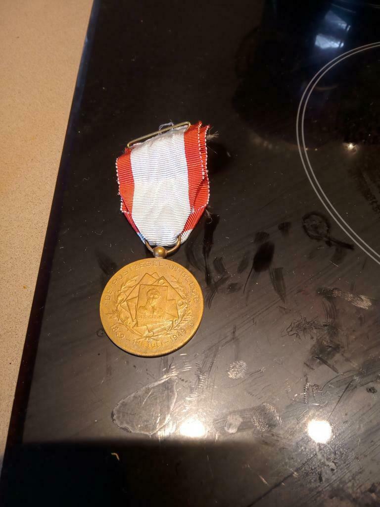 Medaille postzegels België 1949, Enlèvement ou Envoi