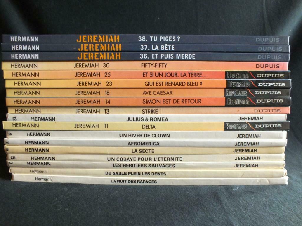 JEREMIAH (32 ALBUMS INCLUSIEF 12 E.O). EDITIES EDI3-NOVEDI-D, Complete serie of reeks, Ophalen of Verzenden, Zo goed als nieuw