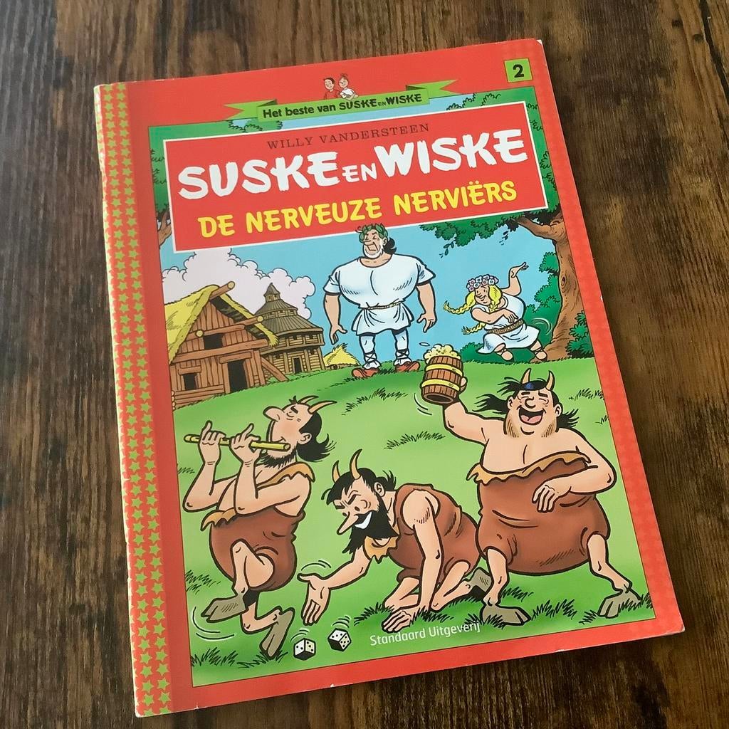 ♦️S&W🗯 DE NERVEUZE NERVIERS nr.2, Une BD, Enlèvement ou Envoi, Comme neuf, Willy Vandersteen