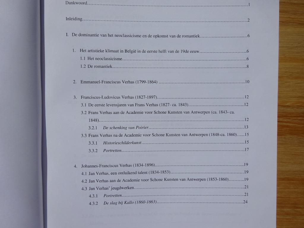 Frans Verhas en Jan Verhas, monografie KUL Leuven 2014 - Lee, Ophalen of Verzenden, Zo goed als nieuw, Schilder- en Tekenkunst