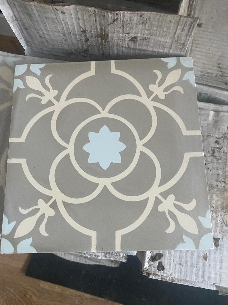 Trocadero Flower cementtegel 3,4 m2, Enlèvement, Neuf