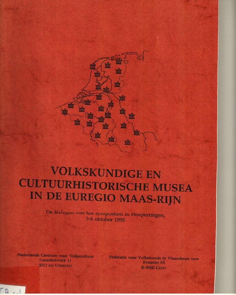 Volkskundige en cultuurhistorische musea in de euroregio, Enlèvement ou Envoi, Comme neuf