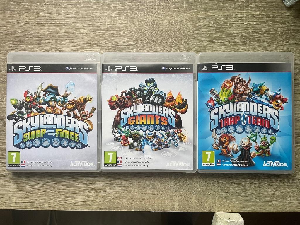 Jeux PS3 Skylanders, Ophalen