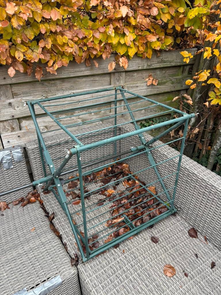 Ijzeren kubus constructie voor blokvorm boom, Tuin en Terras, Ophalen, Zo goed als nieuw