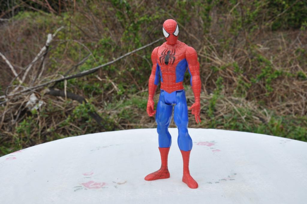 figurine marvel avanger spiderman 29cm (2), Collections, Enlèvement ou Envoi, Comme neuf, Autres types