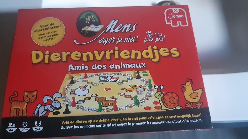 Mens erger je niet Nieuw, Hobby en Vrije tijd, Gezelschapsspellen | Bordspellen, Ophalen, Nieuw