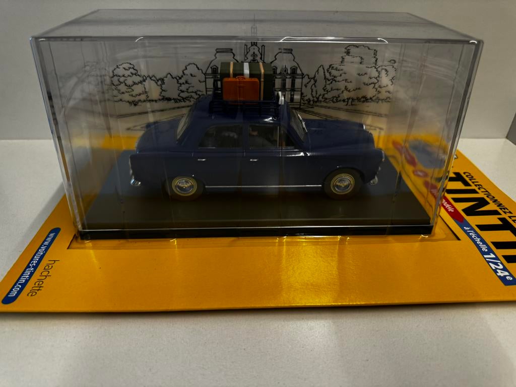 Kuifje auto 1:24 taxi molensloot uit juwelen bianca C nr 37, Ophalen of Verzenden, Kuifje, Nieuw