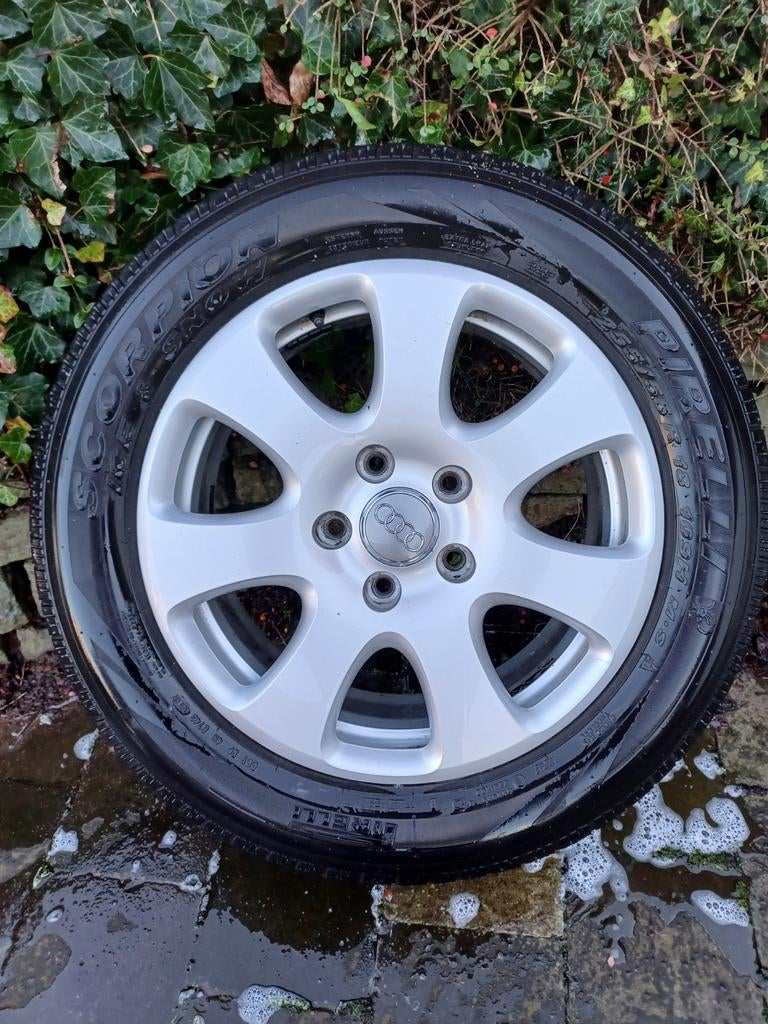 Jantes Audi Q7 aussi sangyoung 5x112, Enlèvement, Pneu(s)