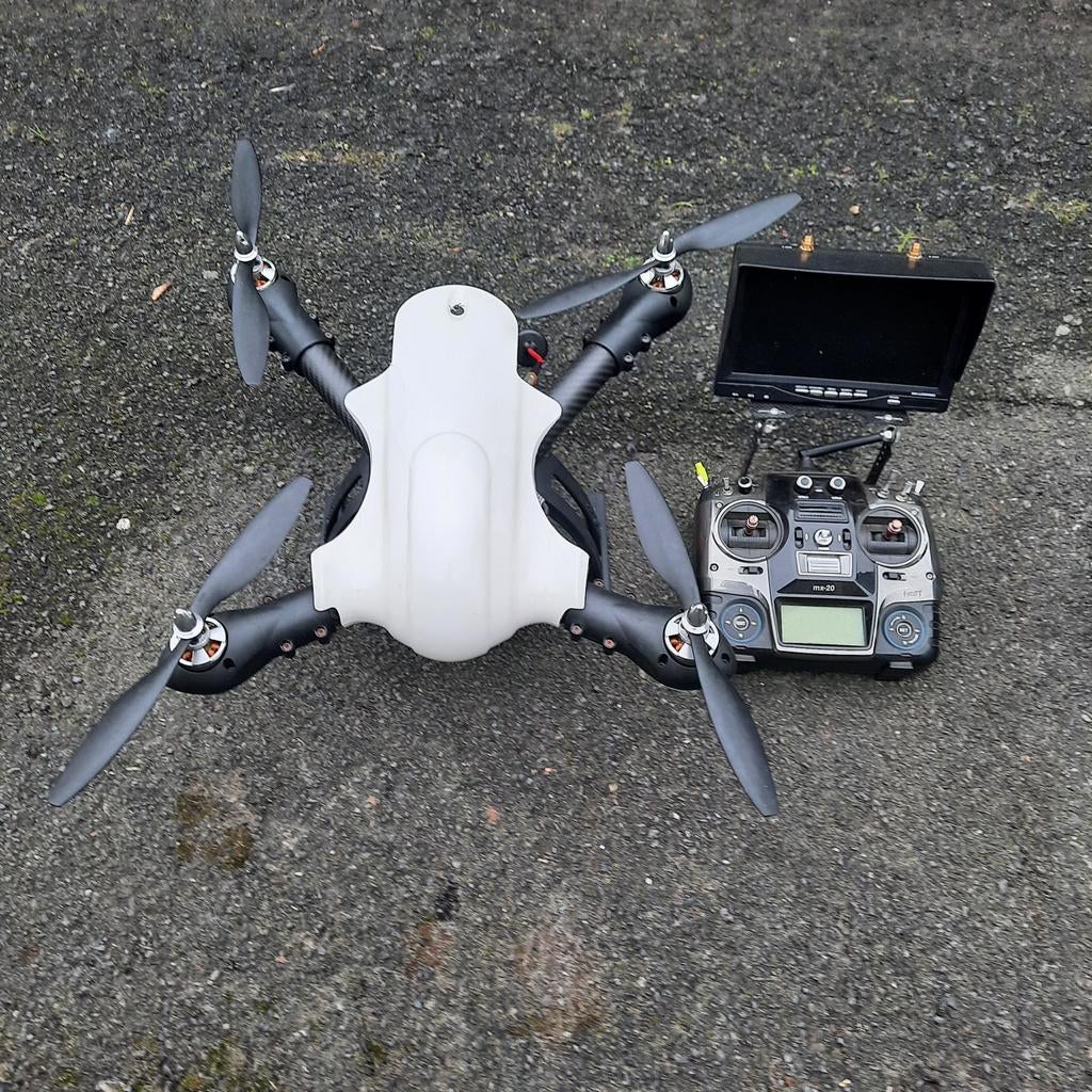 Drone + accessoires, voir photos. Professionnel. 250 euros., Enlèvement, Utilisé